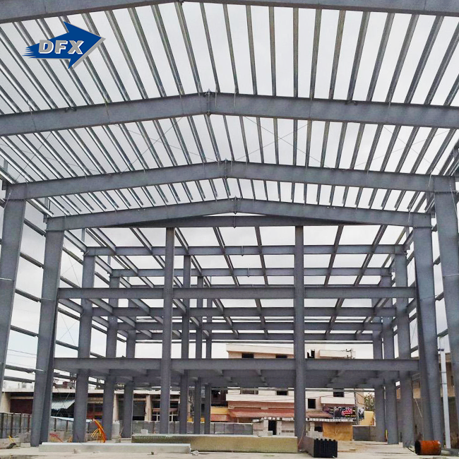 steel structure clear span warehouse